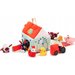 Rozkładany domek Farma 6 zwierzątek, rolniki i traktor Lilliputiens