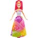 Barbie Tęczowa Księżniczka ze światełkami Mattel