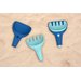 Zestaw plażowy łopatka grabki foremki w woreczku Quut